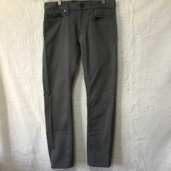 Banana Republic Traveler Smoke Grey Slim Fit Pants - Picture 2 of 16